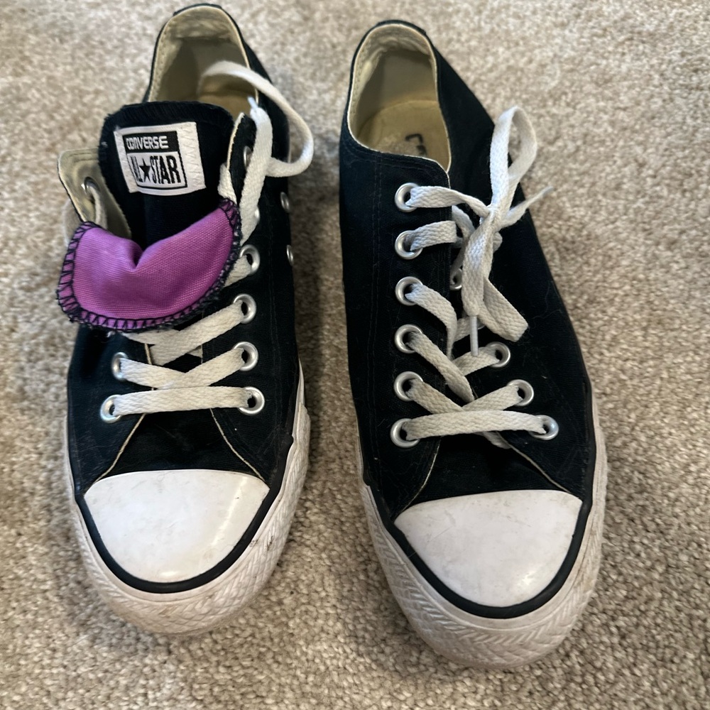 Converse Black and White Sneakers